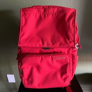 Brevite Camera Backpack Red